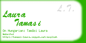 laura tamasi business card